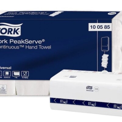 PeakServe® Endlos™ Handtücher H5 1-Lagig Weiß