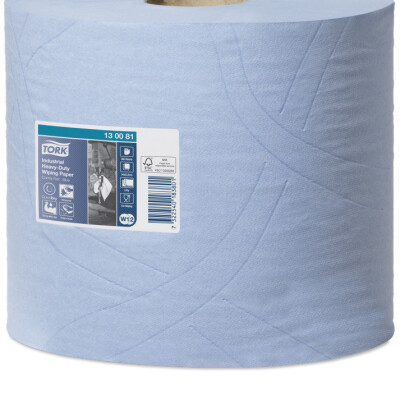 Extra Starke Industrie Papierwischtücher W1,W2 3-Lagig Blau