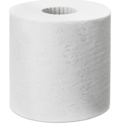 Hülsenloses Kleinrollen-Toilettenpapier T4 2-Lagig Weiß