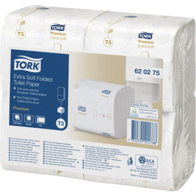 Extra weiches Einzelblatt Toilettenpapier T3 2-Lagig Weiß